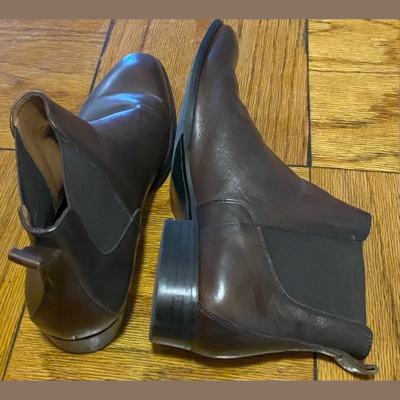 Steve Madden AGAZE Leather Chelsea Brown Boots main image 7